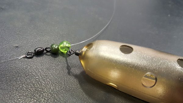 buffer bead in place