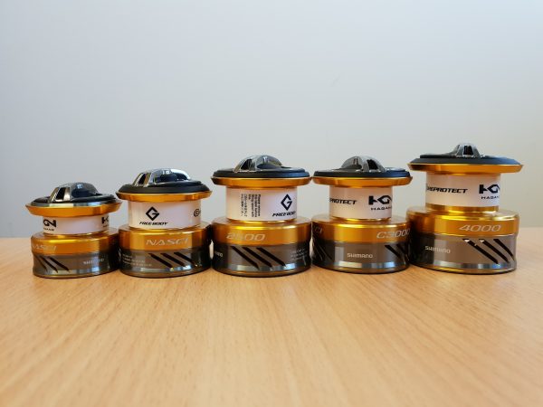 what is spinning reel size